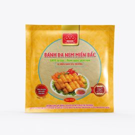 Bánh đa nem miền Bắc đỏ 17CM*45Gr